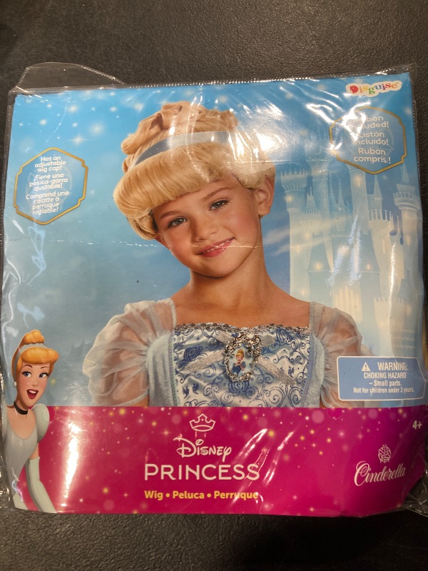 Photo 1 of Cinderella Deluxe Child Wig, One Size