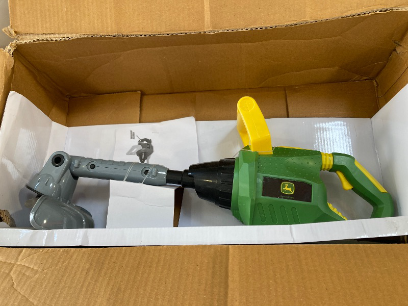 Photo 1 of John Deere Sunny Days Entertainment Power Tools Weed Trimmer - Construction Tool with Lights and Sounds | Toy for Kids