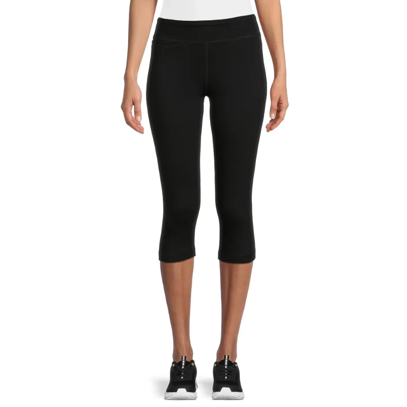 Photo 1 of Athletic Works Women's Mid Rise Slim-Leg Capri Leggings, Size L (12-14)