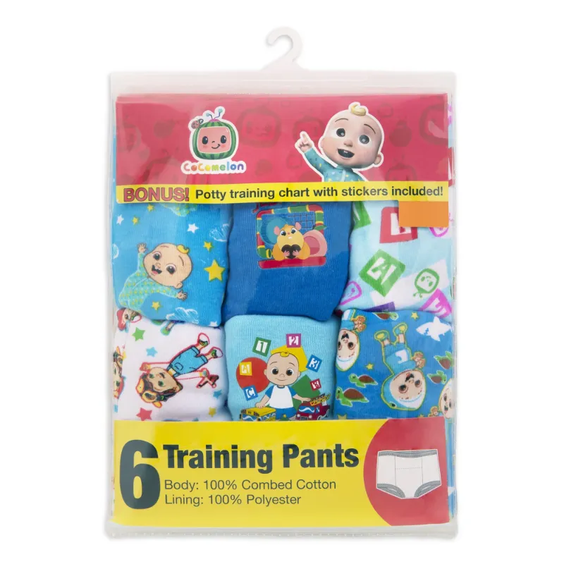 Photo 1 of Cocomelon Toddler Boys Training Pants, 12-Pack, Sizes 2T-4T (2 Pack)