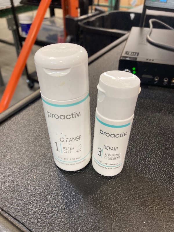 Photo 1 of Proactiv 3 Step Acne Treatment - Benzoyl Peroxide Face Wash, Repairing Acne Spot Treatment for Face and Body, Exfoliating Toner - 30 Day Complete Acne Skin Care Kit