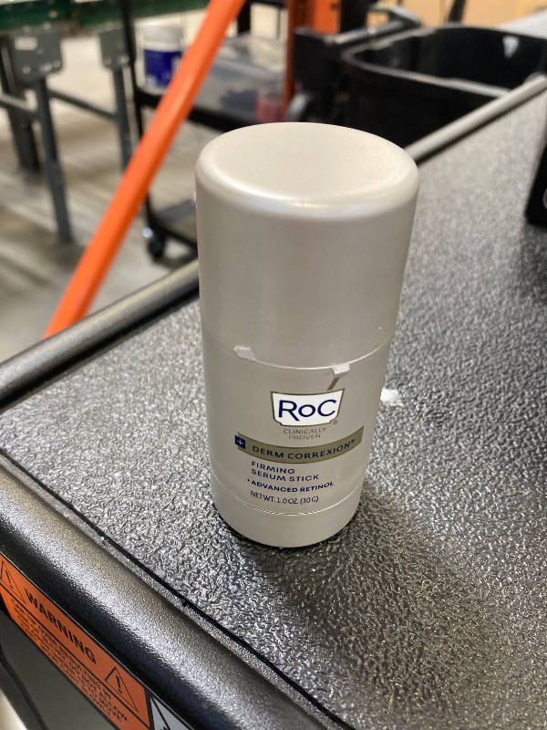 Photo 1 of RoC Derm Correxion Advanced Retinol Firming Serum Stick with Antioxidants to Visibly Tighten and Firm Wrinkles and Laugh Lines, 1.0 oz with Retinol Eye Cream Packette