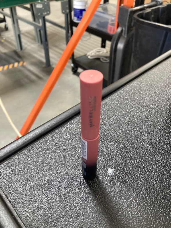 Photo 1 of Maybelline Color Sensational Ultimatte Matte Lipstick, Non-Drying, Intense Color Pigment, More Buff, Pink Beige, 1 Count