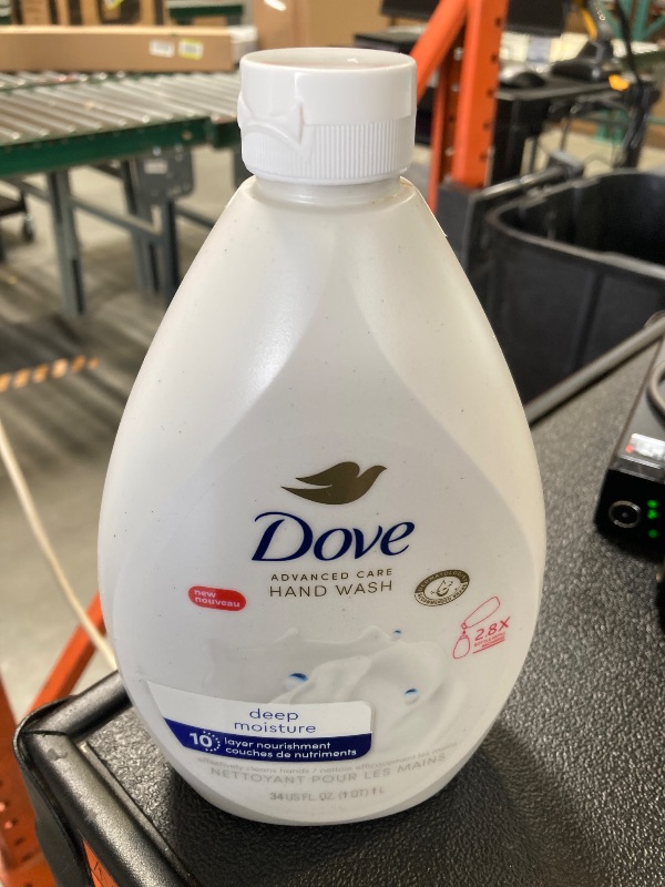 Photo 1 of Dove Beauty Advanced Care Hand Wash Refill - Deep Moisture - Scented - 34 Fl Oz