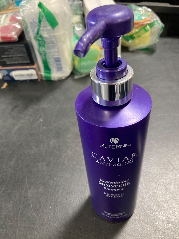 Photo 1 of Alterna Haircare Caviar Anti-Aging Replenishing Moisture Shampoo, 16.5 Oz