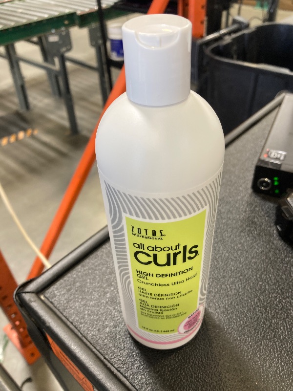 Photo 1 of ALL ABOUT CURLS High Definition Gel | For Curly Hair Styling | Alcohol-Free | Moisturize, Define & Enhance Texture | Reduce Frizz & Boost Shine | Crunchless Ultra Hold | Vegan, Paraben Free | 15 Fl Oz