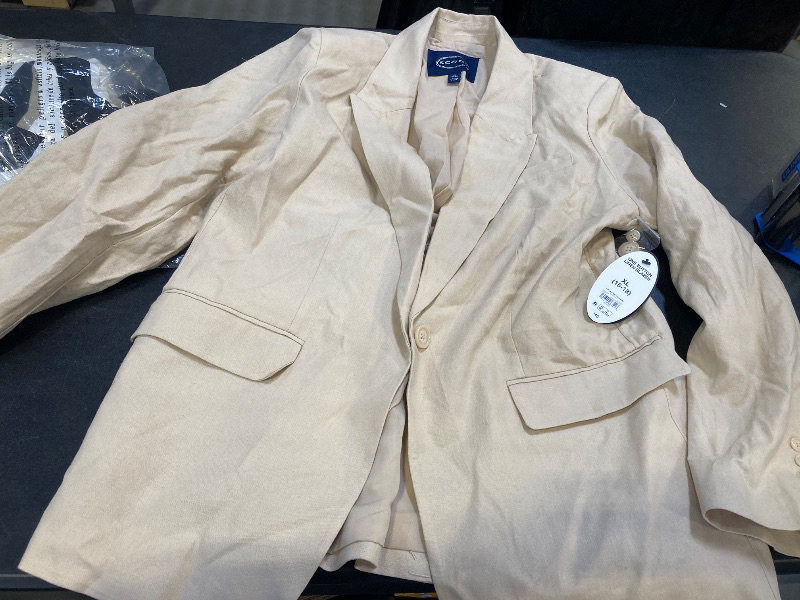 Photo 1 of Scoop Women's & Women's Plus Ultimate Crepe One Button Suit Blazer, Size XL