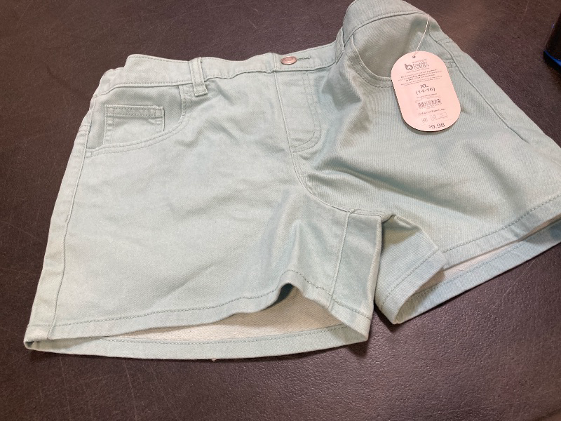 Photo 1 of Wonder Nation Girls Denim Shorts, Size XL