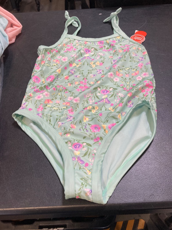 Photo 1 of Wonder Nation Toddler Girl One-Piece Swimsuit, Size 2XL