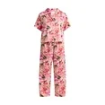 Photo 1 of Joyspun Women’s and Women’s Plus Stretch Satin Pajama Set, Size L