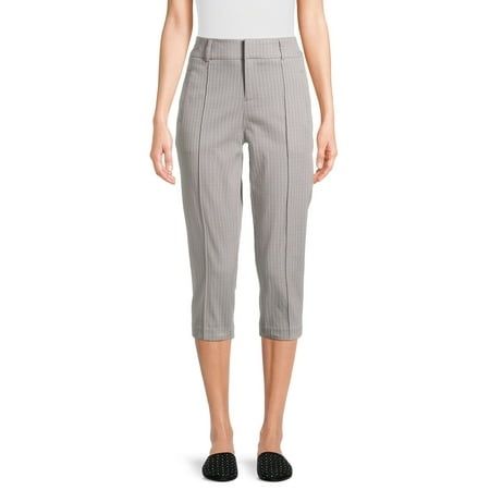 Photo 1 of Time and Tru Women S Stretch Capri Pants 21 Inseam Size 12