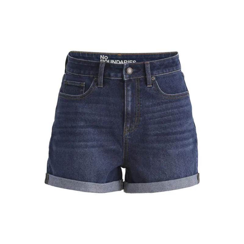 Photo 1 of No Boundaries High Rise Denim Rolled Cuff Shorts, Women's Size 10
