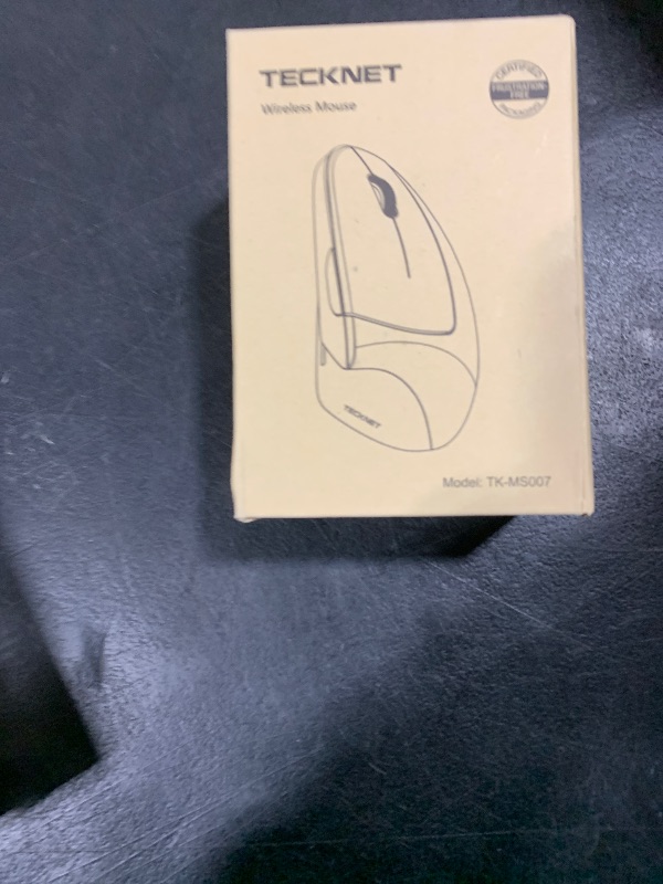 Photo 1 of TECKNET Ergonomic Wireless Mouse, Rechargeable Mouse Wireless Silent for Carpal Tunnel Right Hand, 2.4GHz USB Vertical Mouse Wireless for Laptop, 5 Adjustable 4800 DPI, Computer, MacBook, Desktop