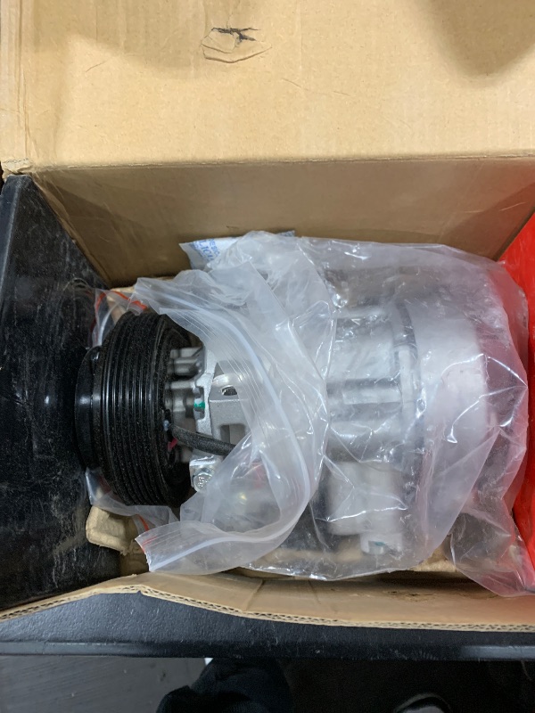 Photo 3 of A-Premium Air Conditioner AC Compressor with Clutch Compatible with Hyundai Tucson 2010-2015 & Kia Sportage 2010-2015, 3 Pins