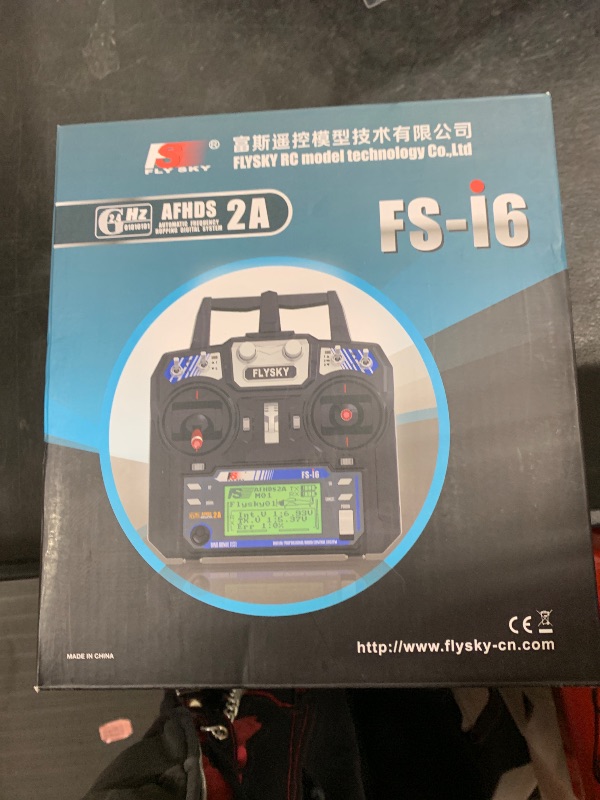 Photo 1 of Flysky FS-i6 6CH 2.4GHz Radio System RC Transmitter Controller with FS-iA6 Receiver for RC Helicopter Plane Quadcopter Glide(Model_2)