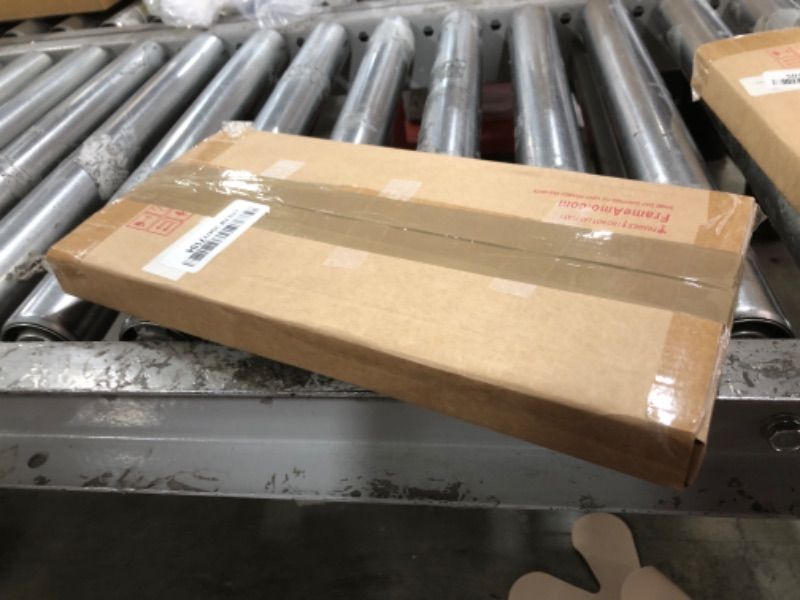 Photo 1 of Frame Amo 4x11 White Modern Picture Frame, 1 inch Border, Acrylic Front, for Wall or Table