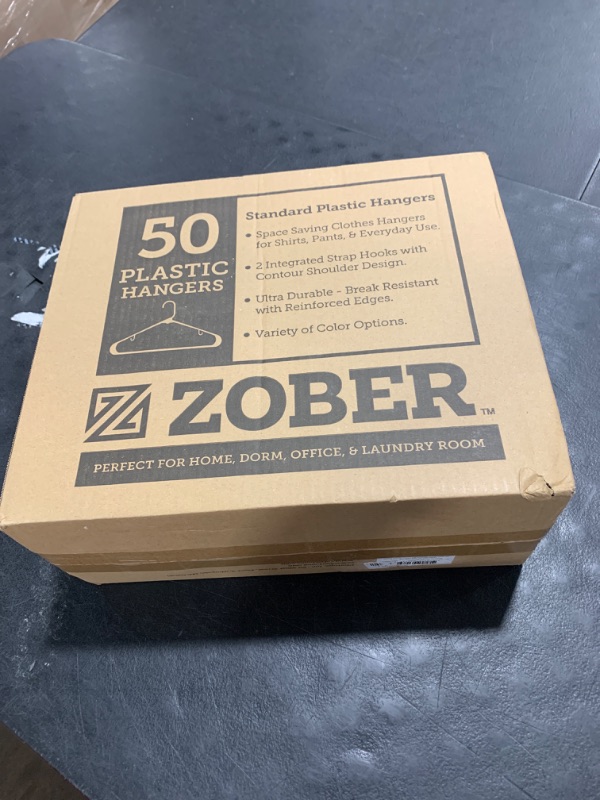 Photo 1 of 50 plastic hangers 
