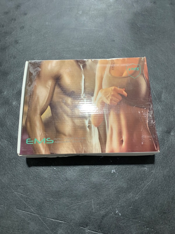Photo 1 of Abs Stimulator, Ab Stimulator Muscle Toner, Ab Toning Belt Fitness Training for Abdomen, Muscle Machine Workout Equipment for Home, TENS & EMS Modes