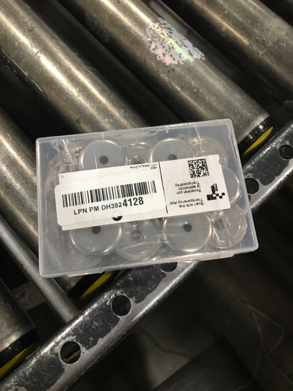 Photo 1 of 12 Pcs Strong Neodymium Round Base Cup Magnet, 95 lbs Pulling Force 1.26 "(32 mm) Large Heavy Duty Rare Earth Magnets with Countersunk Hole and Screws, for Wall Mounting, Holding Tools, Workplace