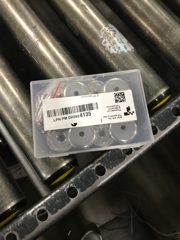 Photo 1 of 12 Pcs Strong Neodymium Round Base Cup Magnet, 95 lbs Pulling Force 1.26 "(32 mm) Large Heavy Duty Rare Earth Magnets with Countersunk Hole and Screws, for Wall Mounting, Holding Tools, Workplace