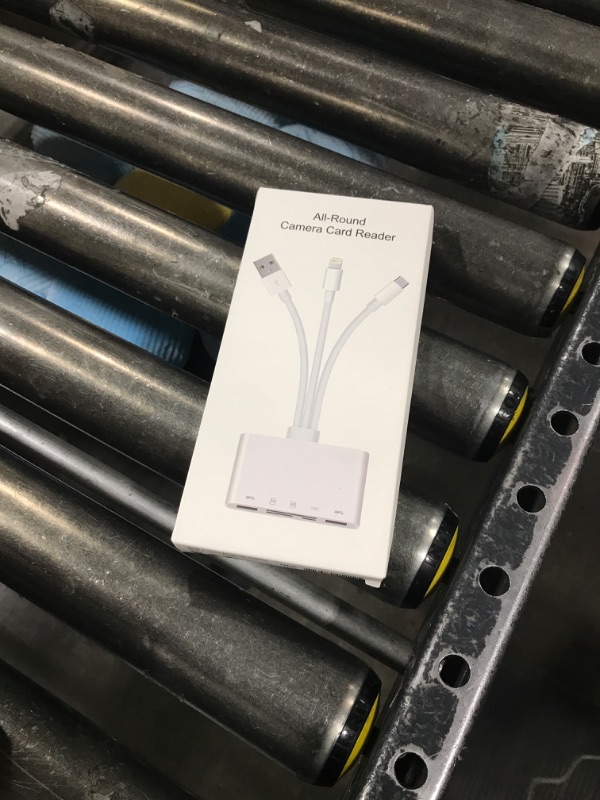 Photo 1 of [MFi Certified] Card Reader for iPhone, 5 in 1 Universal Memory Card Reader for iPhone iPad Android Computer Laptop, Digital Camera SD/Micro SD Viewer USB OTG Adapter (Plug & Play)