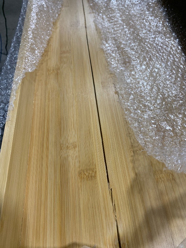 Photo 1 of Bamboo Noodle Board Stove Cover for Electric and Gas Stoves - Sink Cover, 30"L x 22"W x 2.5H" - Double-Sided Usable