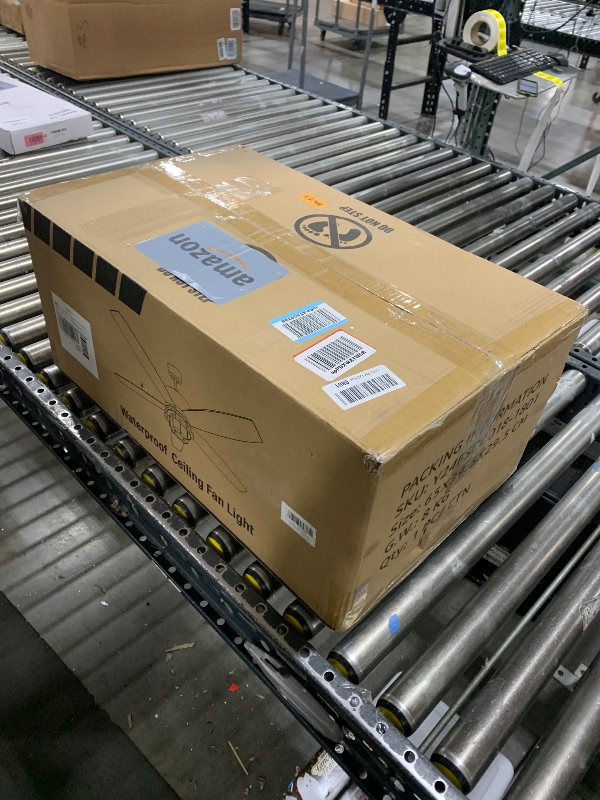 Photo 1 of Fanbulous 52" Outdoor Ceiling Fans with Lights and Remote Control,IP65 Wet Rated Waterproof Ceiling Fan