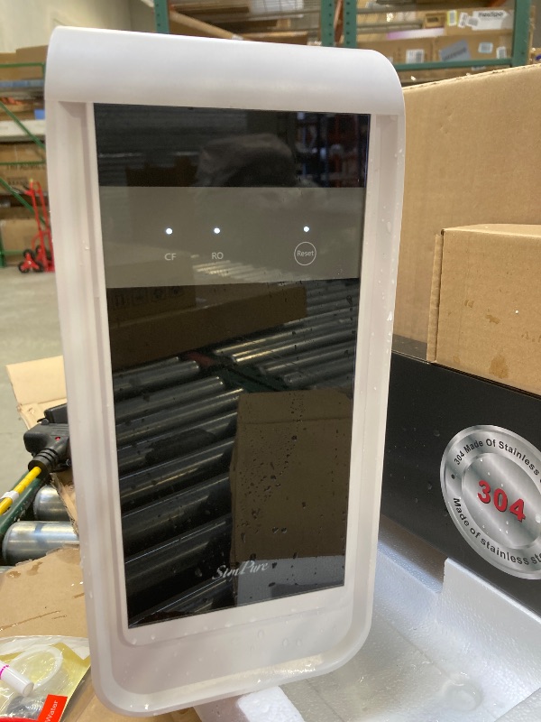 Photo 1 of SimPure Q3-600 Tankless Reverse Osmosis System, Under Sink Water Filter System 600 GPD, 7 Stage RO Water Filtration, House Water Filter System, NSF/ANSI 58 Certified, 2:1 Pure to Drain, Built-in Pump- READ CLERK NOTES!!