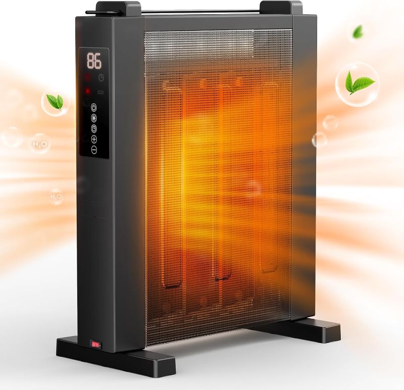 Photo 1 of Air Choice Convection Space Heater, 1500W Whole Room Heater for Indoor Use Large Room with Thermostat,12H Timer, Remote, Eco, Child Lock, Electric Heaters for Indoor Use, Garage, Workshop, Basement