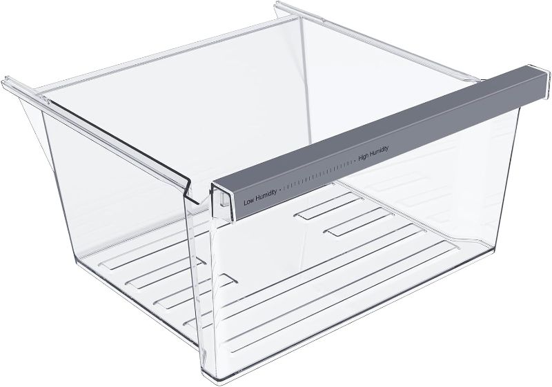 Photo 1 of UPGRADED W11162443 Refrigerator Crisper Drawer Compatible with Whirlpool Crisper Drawer W11046494 Whirlpool Fridge Drawer W10899435 Maytag Refrigerator Drawers WRS325SDHZ WRS315SDHZ WRS315SDHM Drawer
