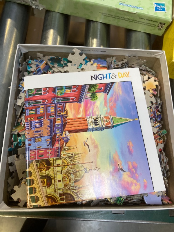 Photo 1 of Buffalo Games Night and Day: Sights of Venice Puzzle Jigsaw Puzzle - 1000pc