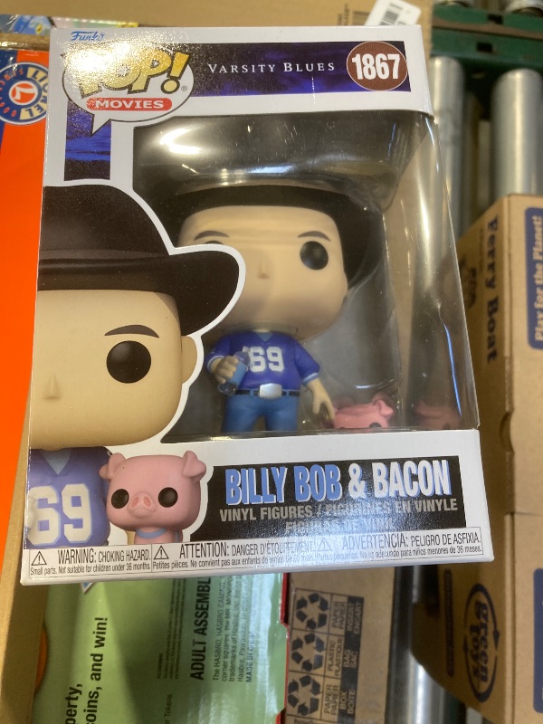 Photo 2 of Funko Pop & dy: Varsity Blues - Billy Bob with Bacon - Collectable Vinyl Figure - Gift Idea - Official Merchandise - for Kids & Adults - Movies Fans - Model Figure for Collectors