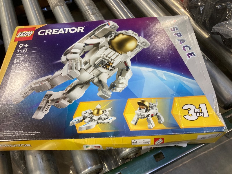 Photo 2 of LEGO Creator 3 in 1 Space Astronaut Toy, Building Set Transforms from Astronaut Figure to Space Dog to Viper Jet, Space-Themed Gift Idea for Boys and Girls Ages 9 Years Old and Up, 31152
