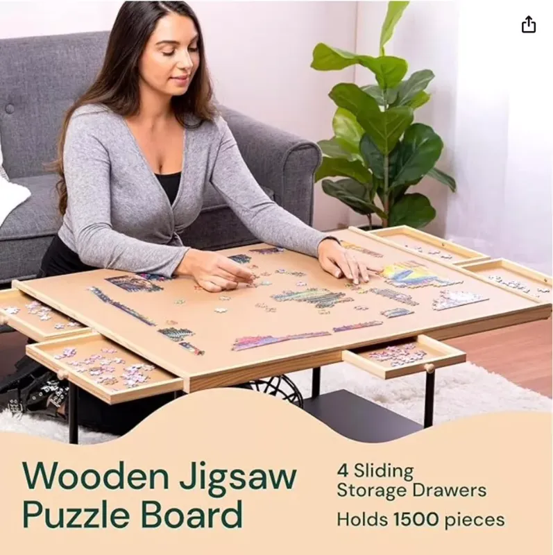 Photo 1 of AYCXTZ 1500 Piece Wooden Adult Puzzle Board