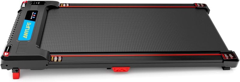 Photo 1 of Walking Pad Treadmill, Anylife Incline Walking Under Desk 330lb Capacity, 2.5HP Portable Treadmills for Home, Compact Treadmill Small Running Pad with LED Display, Remote Control 