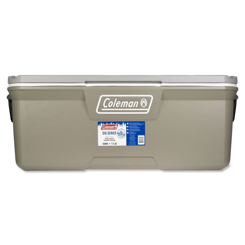 Photo 1 of  Coleman 316 Series 150QT Hard Chest Cooler Silver Ash 