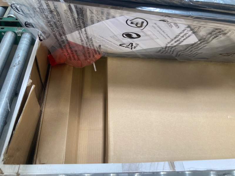 Photo 1 of Freestanding Metal 2-Rod Garment Rack with 4 Wooden Shelves