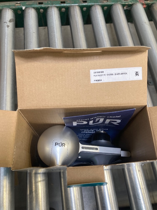 Photo 1 of PUR Advanced Faucet Water Filter, PFM300V, Silver Matte