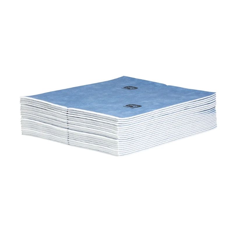 Photo 1 of Best Water Absorbent Pads by New Pig | 20-Count | Heavy Duty | Super Absorbent | Wringable and Reusable | 15" x 19"