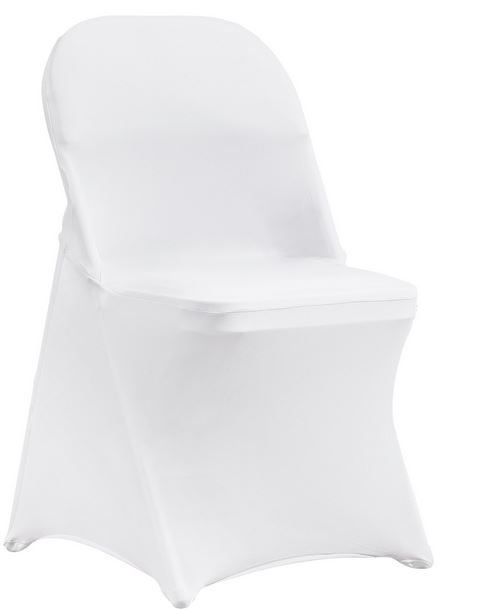 Photo 1 of  VEVOR Stretch Spandex Folding Chair Covers, Universal Fitted Chair Cover, Removable Washable Protective Slipcovers, for Wedding, Holiday, Banquet, Party, Celebration, Dining (100PCS White) 