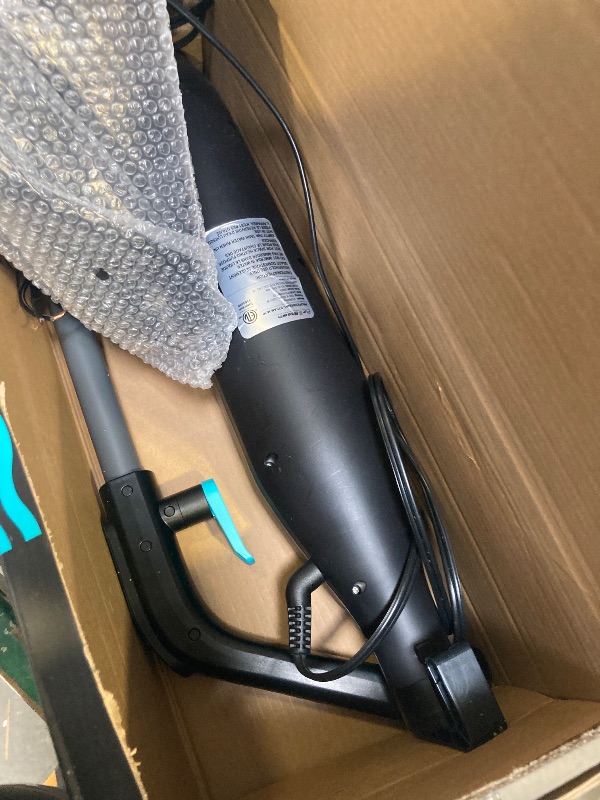 Photo 1 of Pursteam ScrubMaster Steam Mop with Dual Scrubbing Head, LED Headlights, Adjustable Steam Control, Anti-Slip Swivel Head, Cable Holder & Upright Lock