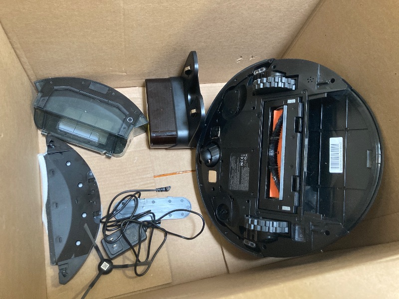 Photo 1 of SOLD FOR PARTS ONLY, Robot Vacuum Cleaner – 9000Pa Suction, Wi-Fi/App/Alexa Control – Ideal for Hard Floors, Low Carpets, and Pet Hair 