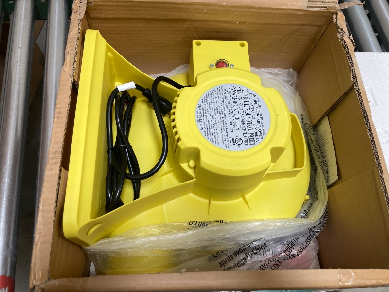 Photo 1 of Bounce House Blower for Inflatables, 950W 1.25HP Powerful Inflatable Blower Portable Fan Pump for Inflatable Bouncy Castle, Bubble House, Jump Slides, Water Slide