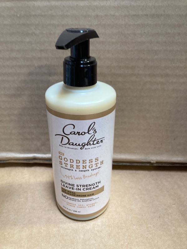Photo 1 of Carol's Daughter Goddess Strength Leave In Conditioner Cream, 10 Fl Oz - Strengthening and Moisturizing for Wavy, Curly Hair
