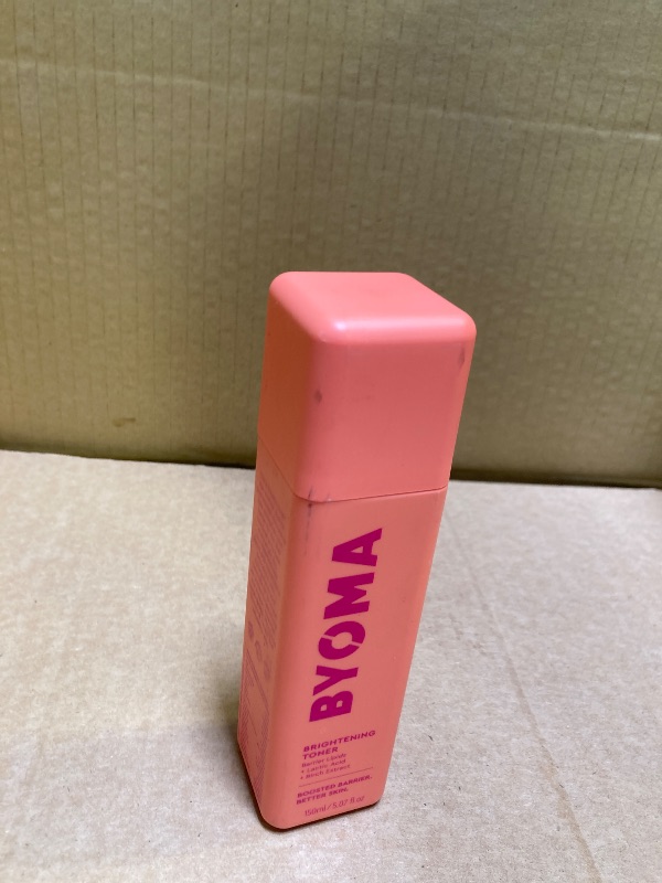 Photo 1 of BYOMA Brightening Toner - Gently Exfoliating, Brightening Facial Toner with Lipids & Lactic Acid - Alcohol Free Toner - Brighten & Hydrate Skin - Barrier Repair Toner - 5.07 fl. oz