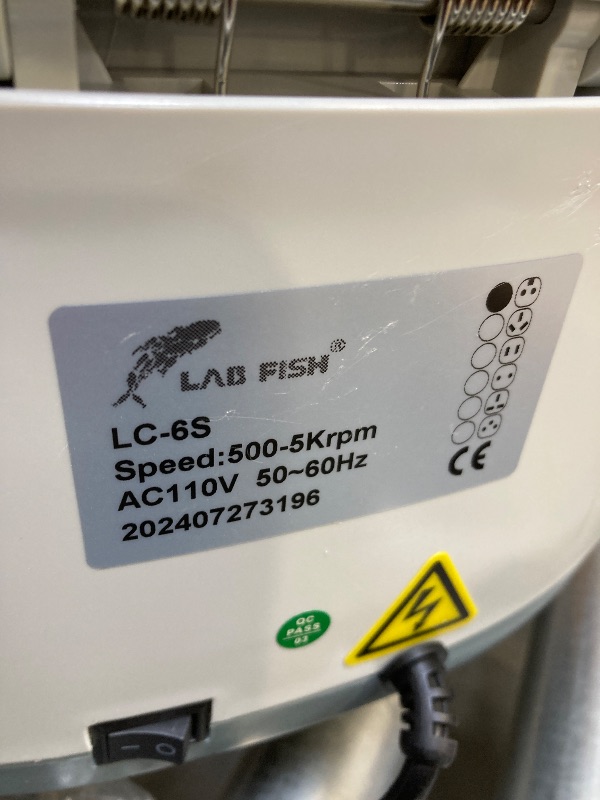 Photo 3 of Lab Fish Benchtop Centrifuge 