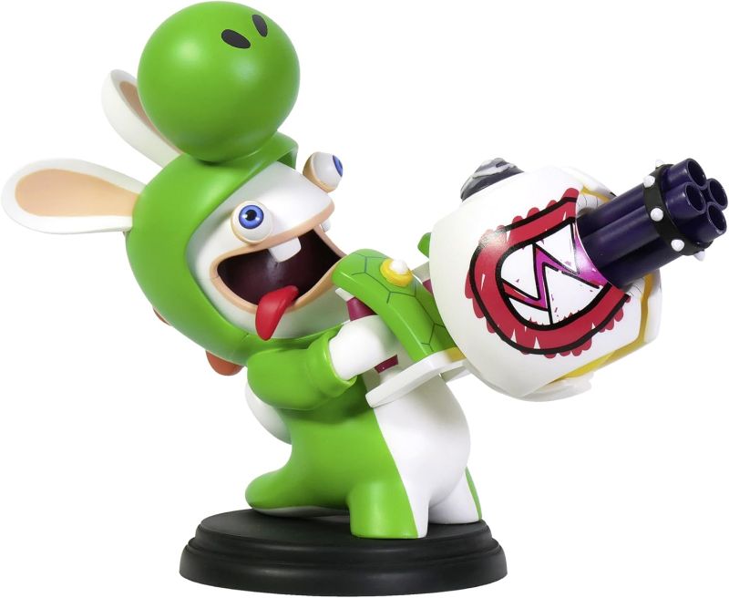 Photo 1 of Mario + Rabbids Kingdom Battle Rabbid Yoshi 6" Figure [Ubisoft