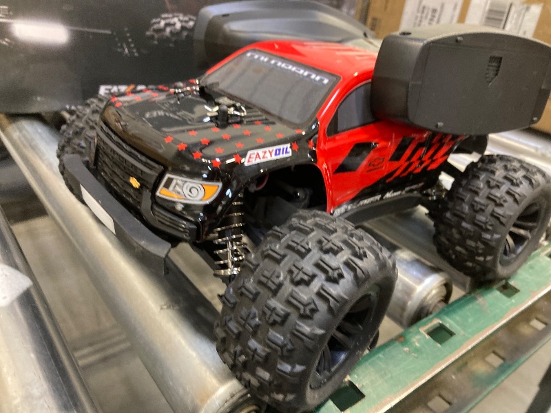 Photo 1 of EAZYRC Brushless Fast RC Cars for Adults, 1/18 Chevrolet Colorado 4X4 Offroad RC Truck, RTR High Speed Remote Control Car, 45+km/h Speed Hobby Electric RC Monster Trucks with 2S Battery, Red