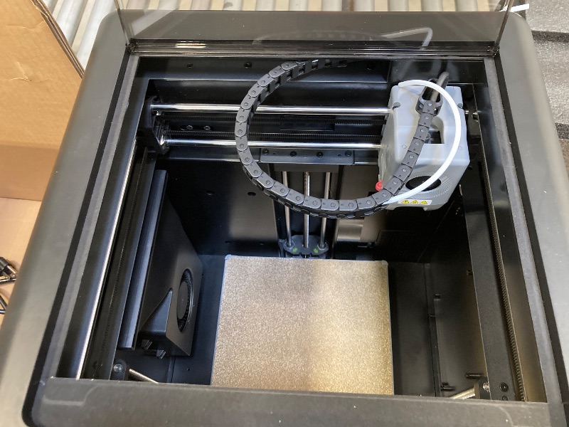 Photo 1 of FLASHFORGE Adventurer 5M Pro 3D Printer with 1 Click Auto Printing System, 600mm/s High-Speed, Quick Detachable 280°C Nozzle, Core XY All-Metal Structure, Multi-Functional 220x220x220mm 3D Printer