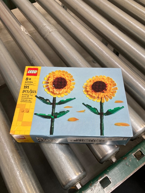 Photo 1 of  LEGO Sunflowers - Building Toy for Kids, Girls and Boys Ages 8+ - Artificial Sunflowers for Home Decor and Display - Gift for Her and Him - 40524 